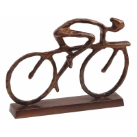 Cyclist Antique Bronze Finish