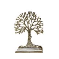 Value 25cm Light Gold Tree Sculpture