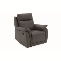 Francesco 1 Seater Reclining Grey