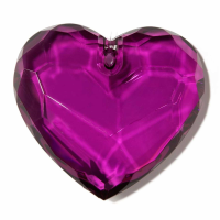 Decorative Heart Purple