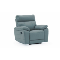 Positano 1 Seater Recliner Blue