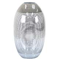 Value Medium Silver Glass Vase