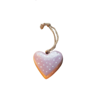 Hanging Dotted Hearts 6pk