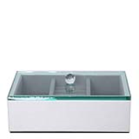 Value 3 Storage Faux Leather Jewellery Box With Lid