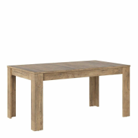 Rapallo extending dining table 160200cm in Chestnut and Matera Grey