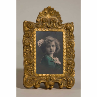Gold Gilt Leaf Photo Frame
