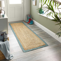 Origins Jute Border Duck Egg 67x200