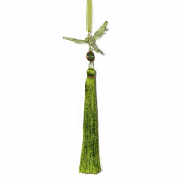 Mint Green Dragonfly With Tassel