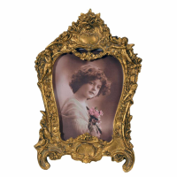 Gold Gilt Leaf Photo Frame