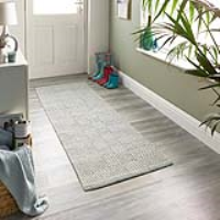 Origins Estelle Sky Grey Diamond Pattern Hand Woven Pure Wool Flat Weave Rectangular Rug 160x230cm