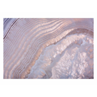 Soft Purple Agate Glass Wall Art Layered Canvas 80x120cm