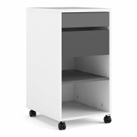 Function Plus Mobile file cabinet 2 drawers + 1 shelf FSC Mix 70 Percent NCCOC060652