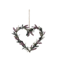 Purple Lavender Heart Purple Large