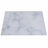 Grey Marble Candle Plate