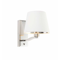 Wall Light Bright Nickel Small