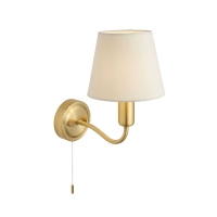 Conway Bathroom 1 Wall Light Satin Brass