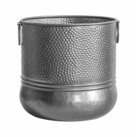 Planter Large Nickel Antique
