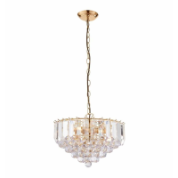 Trendy Stylish Living Room Brass Large 3 Pendant Light 114 x 38cm