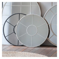 Round Mirror White