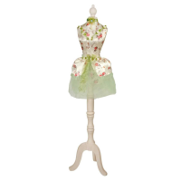 Green Floral 'Ballerina' Dressed Decorative Home Accessories Mannequin 150x31cm