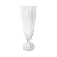 Value 50cm Clear Glass Flute Vase