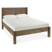 Dark Oak Wood 6ft Super King Size Bed Frame Low Footend