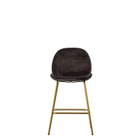Flanagan Stool Chocolate Velvet 2pk