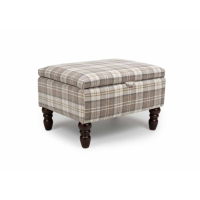 Shetland Footstool Latte