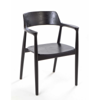 Shoreditch Black Armchair