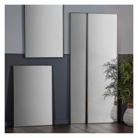 Modern Style Hurston Bronze Finish Leaner Cheval Wall Mirror 170x50cm