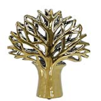 31. 5cm Gold Tree Decoration