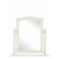 Ashby White Painted Rectangular Vanity Mirror