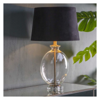 Lowther Modern Cylindrical Table Lamp in Gold 30.5cm Diameter
