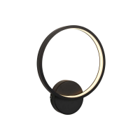 Outdoor 1 Wall Light Black