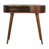 In1489 Chestnut Rounded Writing Desk