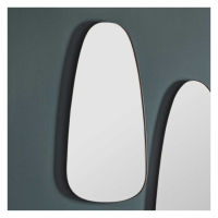 Modern Style Pewter Portrait And Landscape Vintola Wall Mirror 92 x 46cm