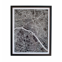 Map Framed Art