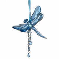 Royal Blue Dragonfly With Tassel