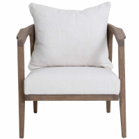 Cove Armchair with Calico Cushions