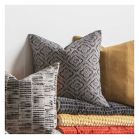 Geometric Cushion Monochrome