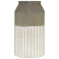 Mason Collection Grey Ceramic Olpe Vase