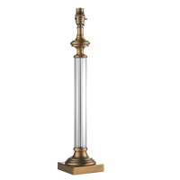 brass clear Avebury 1 Table Light Brass