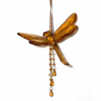 Copper Dragonfly With Tassel