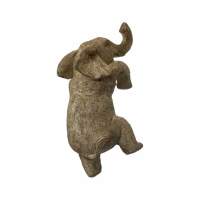 Elephant Pot Hanger Antique White (2pk)