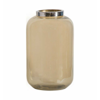 Lustre Vase Smoke Small