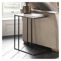 Supper Side Lamp Occasional End Table Silver Metal and Copper Finish