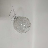 The Noel Collection Abstract Glitter Bauble