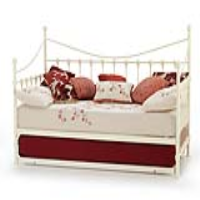 Marseille 180 Cm Ivory Gloss Super King Bed