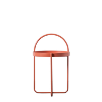 Melbury Side Table Red