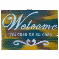 Hand Painted Wall Plaque